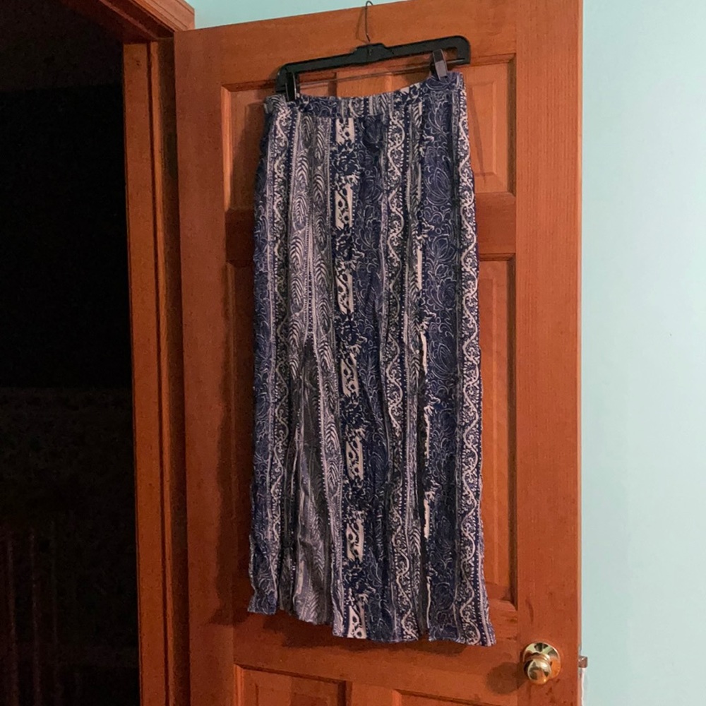 American Eagle Outfitters tribal printed maxi skirt